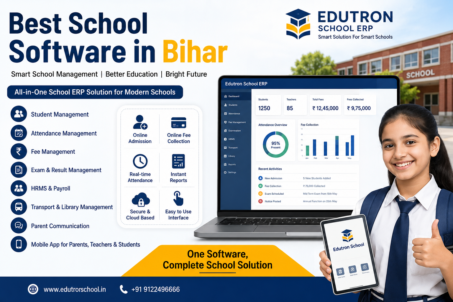 Why Edutron School ERP is the Smart Choice for Modern Schools